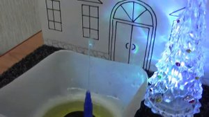 Самодельный фонтан для урока физики 23.02.2016