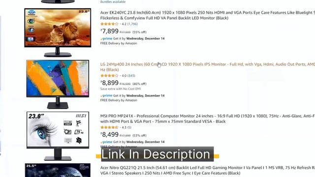 Top 5 Best Monitor Under 10000?Gaming, Editing, Productivity?Best Monitors Under 10000 In India 202 смотреть онлайн