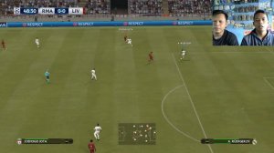 PES 2019 PC GAMEPLAY COOP - Real Madrid VS Liverpool