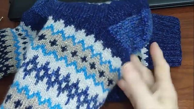 Knitting_socks НОВЫЕ #НОСКИ_ЖАККАРДОМ носочно_вязальный  от 21.01