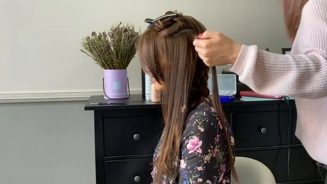 Кудри-локоны в три раза быстрее! Фирменная укладка от Оли Нарыжной. Curly Hair Tutorial