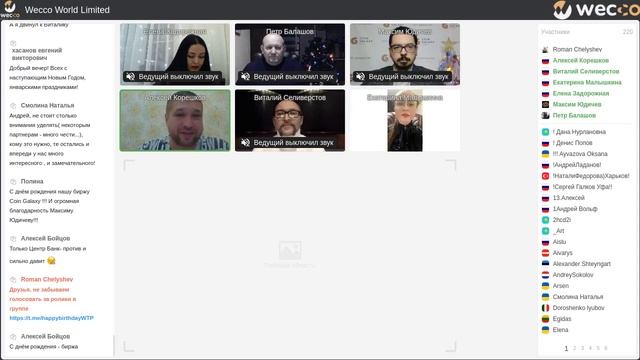 Новогодний вечер в компании Wecco, 30 12 2021 смотреть онлайн