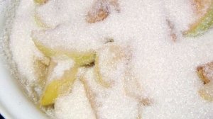 Варенье из яблок дольками с содой
