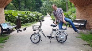 Jetson V8 60V топовый колхозник - любимчик курьеров электровелосипед XinZe