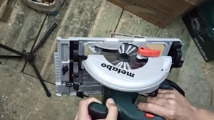 Ручная дисковая пила Metabo KS55 FS. Первое знакомство!