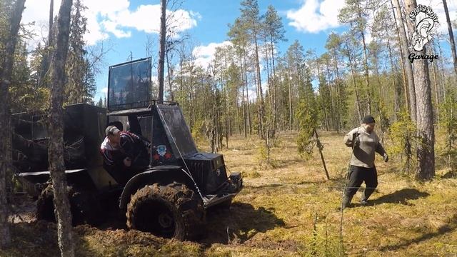 Прицеп для караката (болотоход-переломка) смотреть онлайн