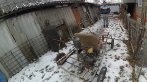 САМОДЕЛЬНЫЙ КАРТИНГ! ЗАВЕЛСЯ!!