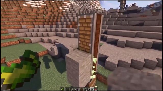 КРУТЫЕ ВОРОТА с модом Create 1.16.4-1.16.5 (Minecraft java) смотреть онлайн