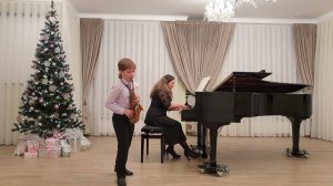 Христофориди Виталий, саксофон, 8 лет, соло. "Blue Bossa" Kenny Dorham.