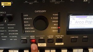 Sintetizador Korg Kross 2 61 demo español