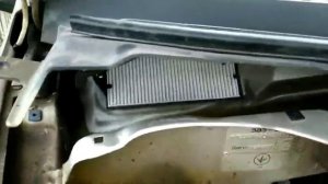 заз форза или чери бонус А 13 замена фильтра салона (кондиционера)