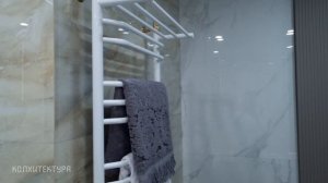 Дизайн ванной комнаты. Классический интерьер санузла.