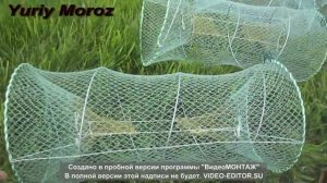 Раколовки для ловли раков 30х60. Полезные советы для рыбаков