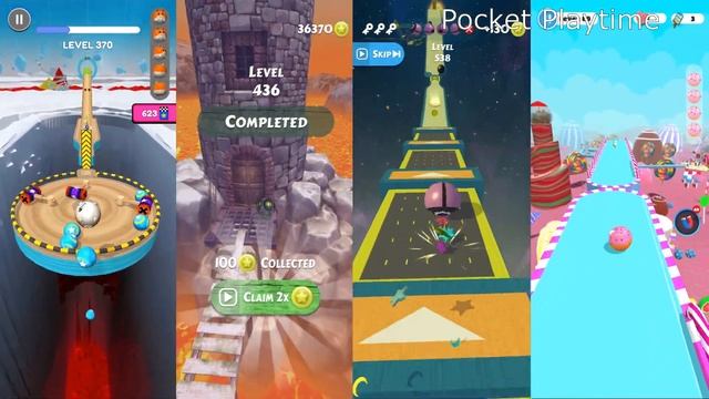 Going Balls vs Rollance vs Action Balls va Candy Ball Run - All level gameplay Android, IOS