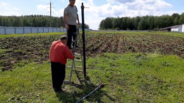 Как сделать винтовые сваи и как закрутить винтовые сваи своими руками.