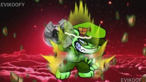 Flippy Vs Fliqpy but his Power growing (UnFlipped-Out But their are 2 Flippys)