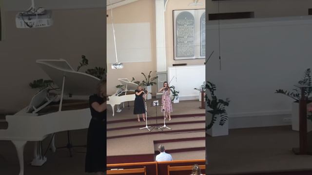 "You are my hiding place" - дует скрипок. 8 серпня 2020 р. Церква Адвентистів Сьомого Дня с.Ільниця