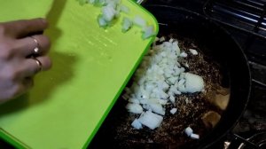 Как я жарю шампиньоны.