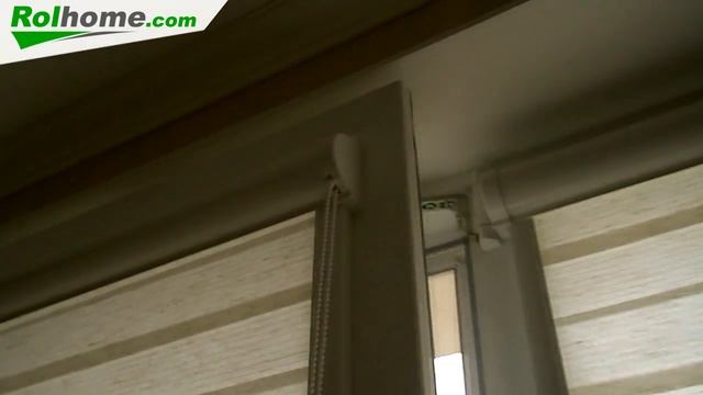 Тканевые ролеты День-Ночь Закрытого типа для пластиковых окон (Рулонные шторы Зебра) смотреть онлайн