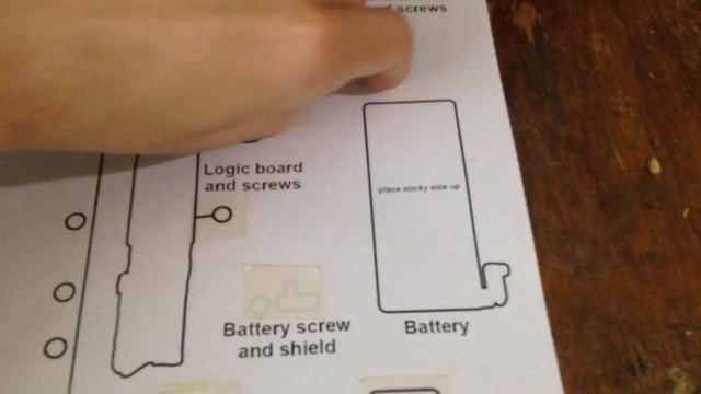 Как не перепутать винтики при сборке iPhone смотреть онлайн