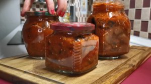 Готовлю закуску из БАКЛАЖАНОВ на ЗИМУ. Консервирую без стерилизации и храню без холодильника.mp4