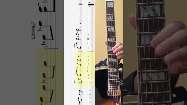 2-5-1 Jazz Exercises #short #jazzguitar #jazzguitarist #georgebenson