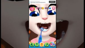 играем в игру Моя Говорящая Анжела 2 вторая часть!!! ()