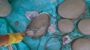 Садовая дорожка из искусственного камня. Дорожка из бетона под камень