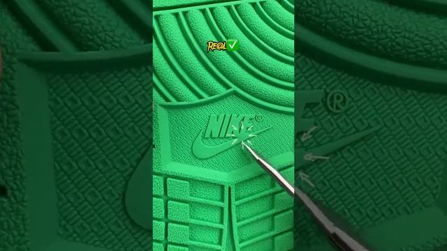 Real Vs Fake Lucky Green Jordan 1 ? #sneakerhead #sneakers #viral