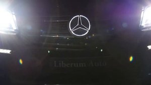 Установка звезды на  Mercedes Benz GL166