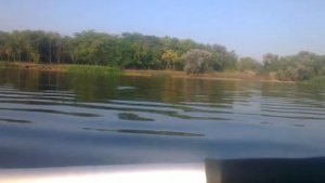 Мотор для лодки из бензокосы и редуктора болгарки