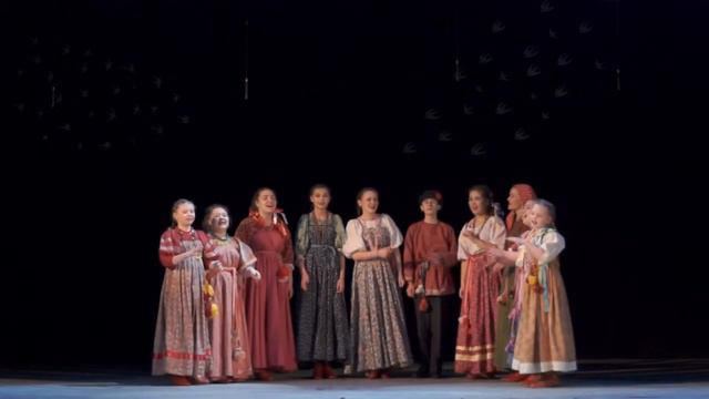 Фольклорно-эстрадная мастерская "Суббота" - "Сизых моих два голубя" и "Отцвела черемуха" смотреть онлайн