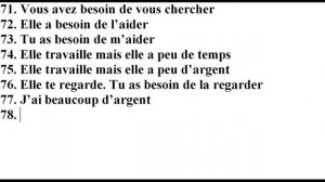 Французский по плейлистам. Урок 4.2. Практика