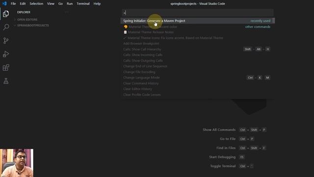 Spring boot project in VS Code | How to use VS Code for Spring Boot Project | Spring Boot Tutorial