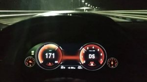 Разгон 100-200 км/час BMW 750i F01/02, 100-200 km/h BMW 750i F01/02