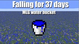 Falling 260 million blocks in minecraft