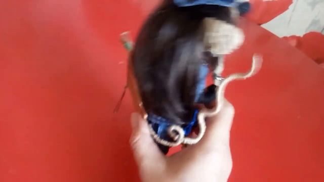 Мышка на карантине. Поделки из джута. смотреть онлайн