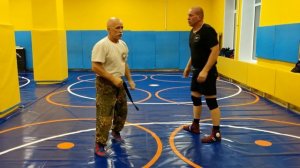 От двойки.Трёхударный вход.Продолжение темы. В Н Крючков/self-defense from attacks jab+cross