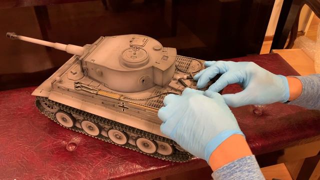 Taigen 1/16 RC Tiger Tank 1 Early Version - UNBOXING смотреть онлайн