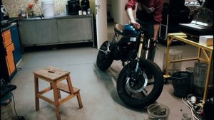 Мопед на стиле. Собираю из хлама