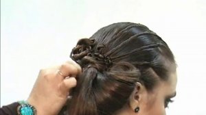 Как сделать вечернюю прическу (Елена Филоненко)