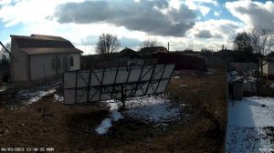 солнечный трекер (Solar tracker ) 8 квт Нежин работа в облачную погоду