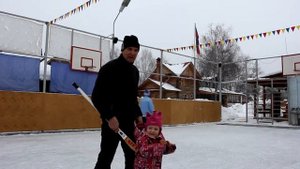 Новогодние каникулы. Катание на коньках