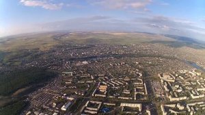 Минусинск с высоты 600 метров