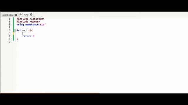 Breadth First Search Algorithm (BFS) смотреть онлайн