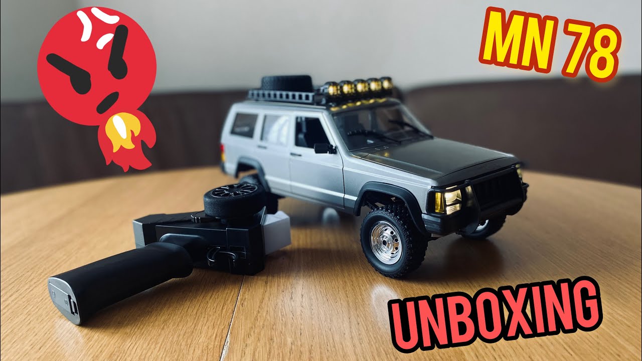 MN78 JEEP Cherokee Unboxing и ОБЗОР мини RC ТРОФИ | 5000 руб. на ВЕТЕР?