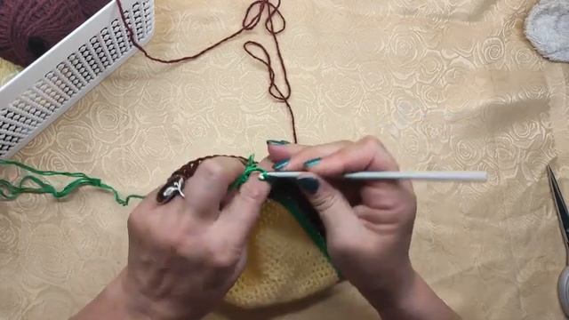 Грелка на чайник. Часть 1.  #вязаниекрючком #грелканачайник