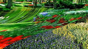 Красота в каждом кадре.  Парк Кекенхоф