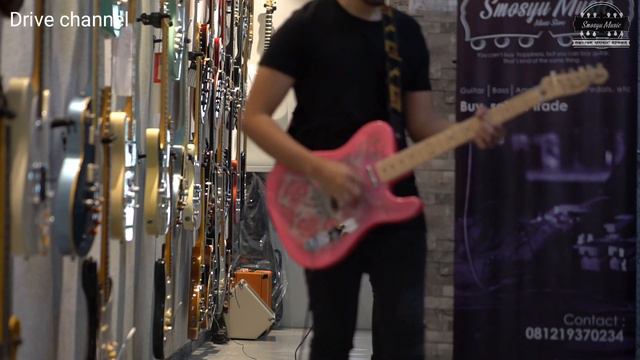Demo Fender Telecaster Classic 69 Pink Paisley Japan смотреть онлайн