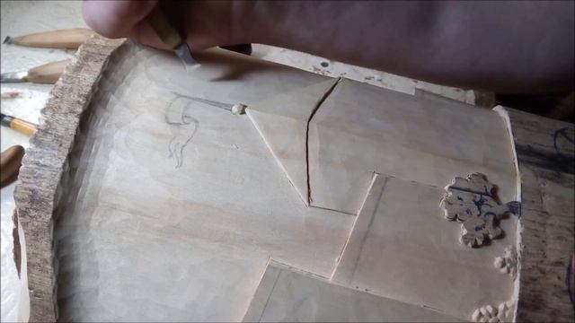 Горбыль Горбылю рознь / сочный мастер класс / Резьба по дереву - Wood carving.